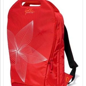 GOLLA Backpack - 16” Laptop Bag (Coral, Floral)